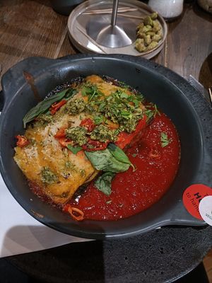 Lasagna at Zizzi in Hereford