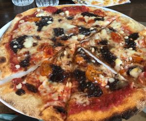 Classic pinoli pizza 
 at Zizzi in Inverness