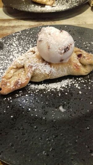 vegan calzone at Zizzi in Inverness