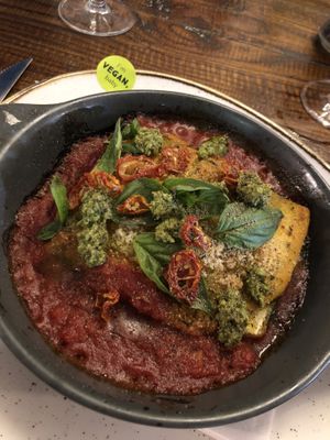 Absolutely delicious Rainbow Vegan Lasagna 😍  at Zizzi in Kenilworth