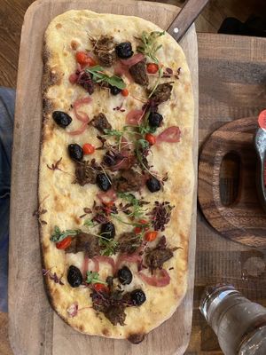 Rustica Fable Shittake ‘Shroom pizza  at Zizzi - The Light in Leeds