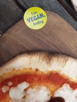 I'm vegan baby 😊 at Zizzi - Liverpool One in Liverpool