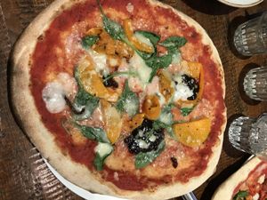 vegan pizza #2 at Zizzi - Earls Court in South West London