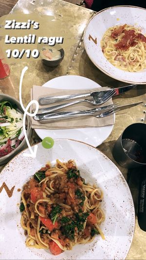 Lentil ragu was soooo delicious  at Zizzi - St Giles in West London