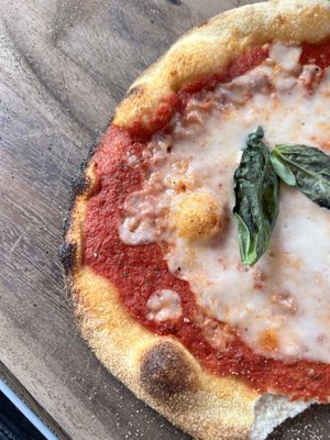 Vegan pizza   at Zizzi - St Katharine's Docks in East London