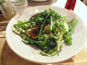 Green Goddess Salad with Broccoli at Zizzi - St Katharine's Docks in East London
