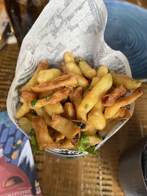 Courgette fritti #Veganuary at Zizzi - St Katharine's Docks in East London