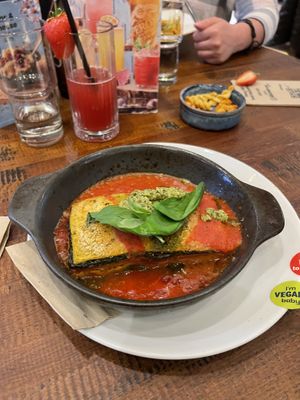 Vegan lasagne   at Zizzi - The O2 in South East London