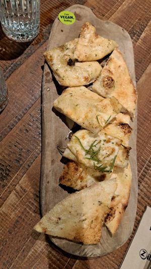 Garlic bread at Zizzi - The Strand in London