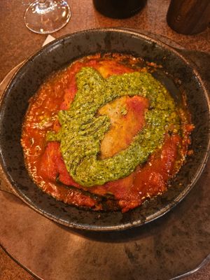 Vegan rainbow lasagna at Zizzi - Tower Hill in London