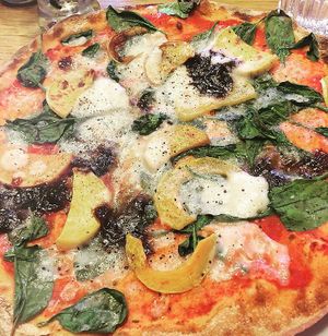 Vegan pizza!  at Zizzi - Uxbridge in West London