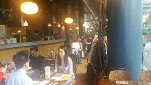Inside at Zizzi - Victoria in South West London