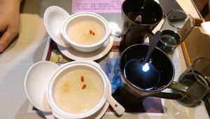 dessert at Yí Xīn Yuán SùShí - Serenity Vegetarian in New Taipei City