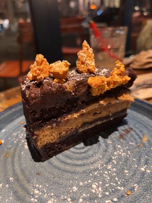 Zillionaire’s Fudge Cake  at Zizzi - Wigmore St in London
