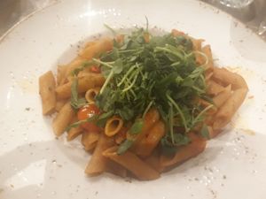 Pasta at Zizzi - Wigmore St in London