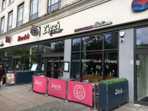 outside  at Zizzi - Piccadilly Gardens in Manchester