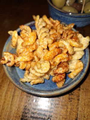 Pasta crisps at Zizzi - Piccadilly Gardens in Manchester