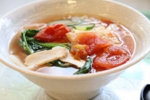 tomato soup at Ai Mama in New Taipei City