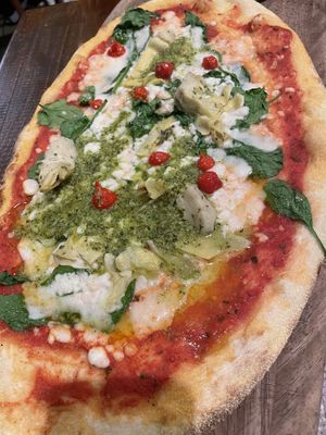 Vegetable garden pizza   at Zizzi - Trafford Centre in Manchester