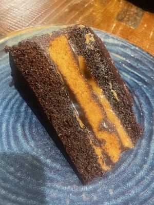 Fudge cake   at Zizzi - Trafford Centre in Manchester