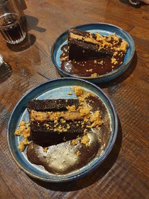 Zillionaire's Fudge Cake at Zizzi - Trafford Centre in Manchester