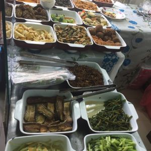 food choices at A Di Da Phat in Ho Chi Minh City