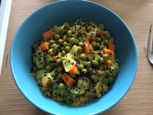 coconut rice at Vegano Azul  in Suances