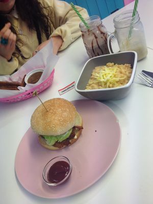 Mac n Cheese, Milkshakes, Chicken strips and Gravy  at The Burger Garden in Sheffield