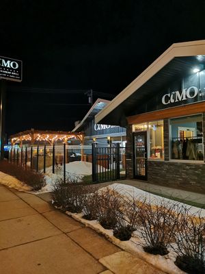 Front of restaurant. at Cimo Medeteranian Grill in Prince George