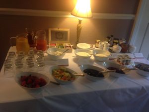 plenty fresh fruit at The Knoll Country House in Ulverston