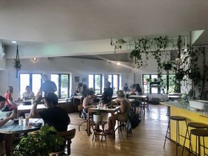 Inside at Cafe Frida in Trois-rivieres