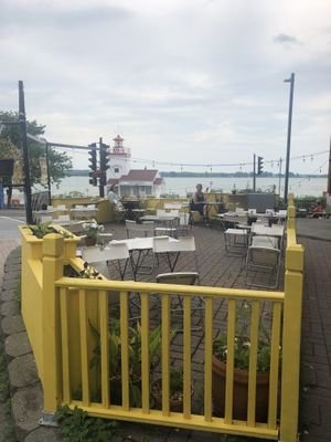 Patio at Cafe Frida in Trois-rivieres