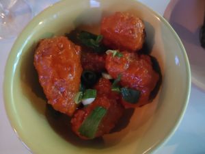 Ailes de Pas Poulet at Cafe Frida in Trois-rivieres