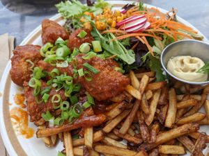 Pas poulet at Cafe Frida in Trois-rivieres