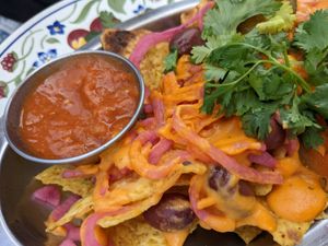 Nachos at Cafe Frida in Trois-rivieres