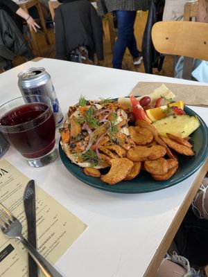   at Cafe Frida in Trois-rivieres