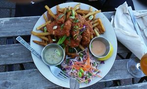 le "pas poulet " at Cafe Frida in Trois-rivieres
