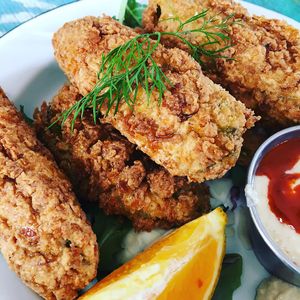 Cornichons Frits at Cafe Frida in Trois-rivieres