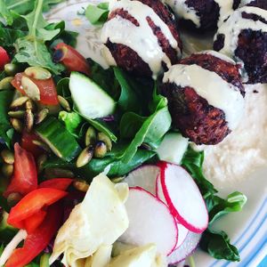 Falafel  at Cafe Frida in Trois-rivieres