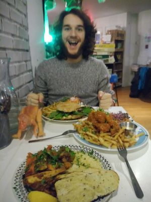 Yeahhhhh at Cafe Frida in Trois-rivieres