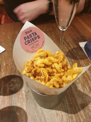 Pasta chips at Zizzi in Nottingham