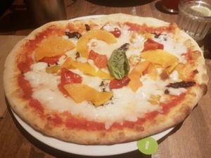 Vegan pizza. at Zizzi in Nottingham