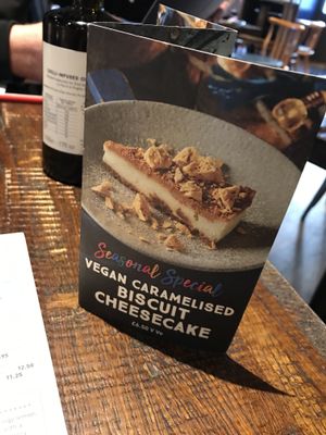 New vegan desserts! at Zizzi in Sevenoaks