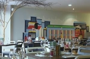 Interior at Zizzi - Leopold Square in Sheffield