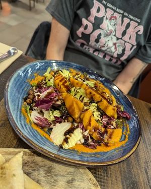 Zucca salad - vegan at Zizzi - Meadowhall in Sheffield