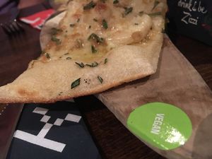 Garlic bread  at Zizzi in St Andrews