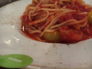 Spag pomodoro  at Zizzi in St Andrews