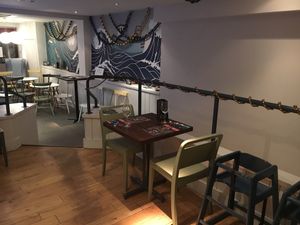 Inside  at Zizzi in St Andrews