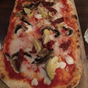 delicious vegan pizza! at Zizzi in Watford