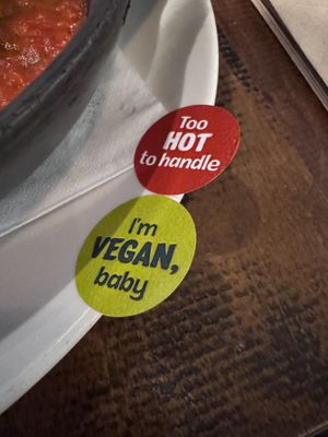 I’m vegan baby 😆  at Zizzi in York